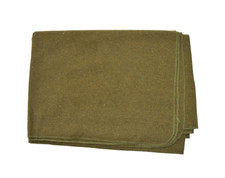 Military Khaki Wool Blanket US