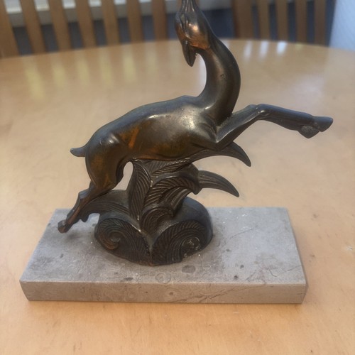 Vintage metal paperweight - metal,