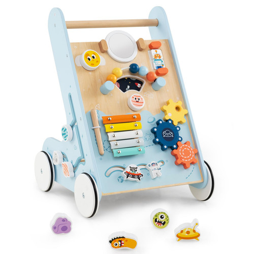 Wooden baby walker activity - baby,