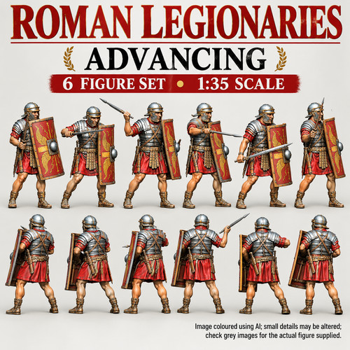 Roman legionaries - 1:35,