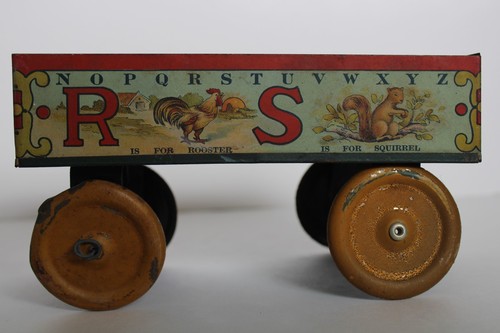Vintage tin lithograph ohio - tin,