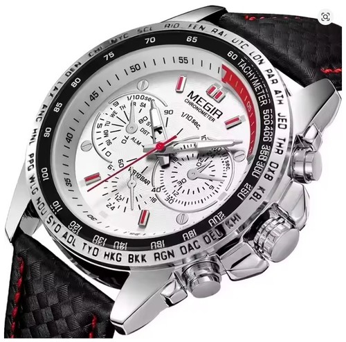 Megir men chronograph - megir, men's