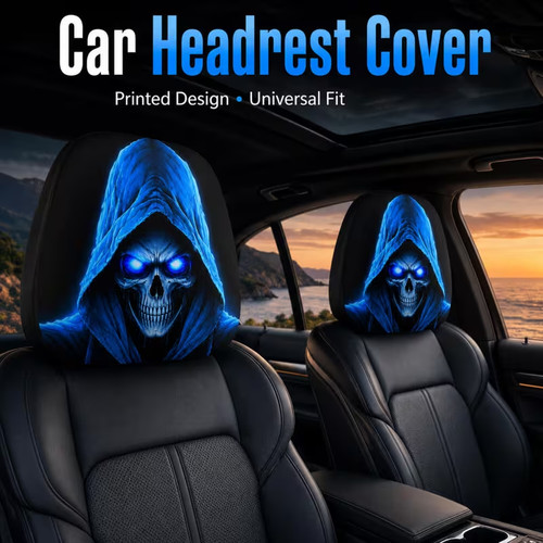 2psc scary headrest for cars - scary,