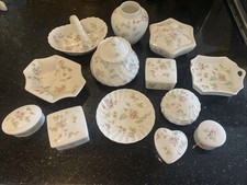 Wedgwood Rosehip Collection Bundle Job Lot 13 Pieces Perfect Condition