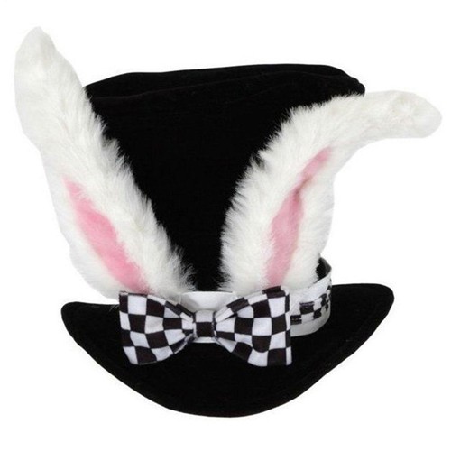 Alice white rabbit top - rabbit, hat