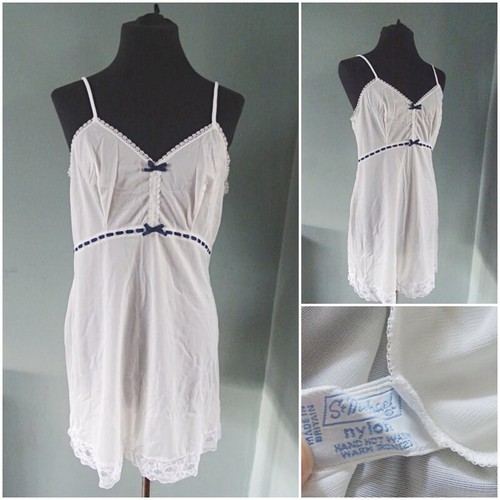 Vintage full slip petticoat - vintage,