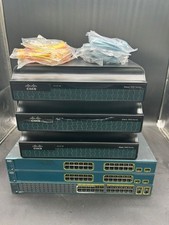 CCNP CISCO LAB KIT 3 x CISCO1941 2 x WS-C3560-24PS-S 1 x WS-C2960+24LC-S + More!