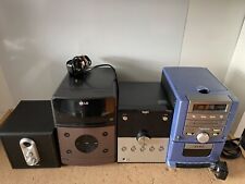 Mini Hifi bundle, ALBA SYS1709CD, Bush CD Micro, LG XA64 D0U,  & Advent ADE 210C