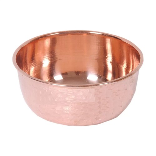 Copper bowl indian dish - ,