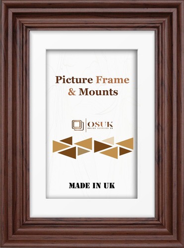 Swept photo frame - swept, white