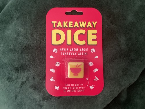Novelty takeaway decision dice - novelty,