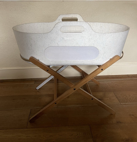 Snuzbaskit white oval moses - snuzbaskit,