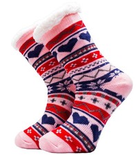 Womens Thermal Socks Warm Soft Thick Fluffy 4.7 Tog Slipper Ladies Winter Socks