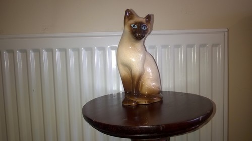 Siamese cat ornament figurine - siamese,