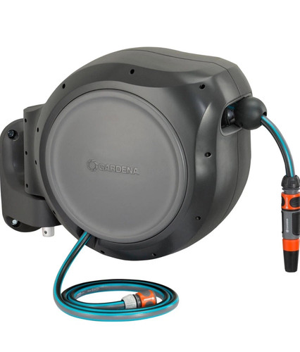 Gardena wall mounted hose - gardena,