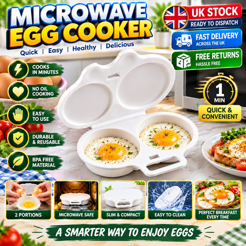 Microwave egg poacher - poacher, mold