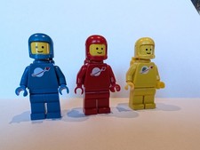 Lego Space : 3x Classic Blue