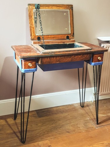 Repurposed singer sewing - singer,