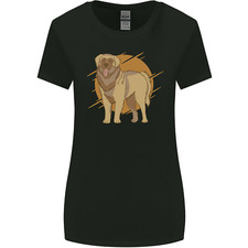A Leonberger Dog Womens Wider Cut T-Shirt