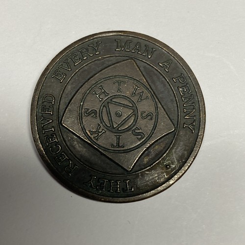 Masonic token they received - masonic,