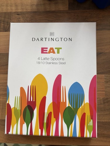 Dartington four latte spoons - dartington,