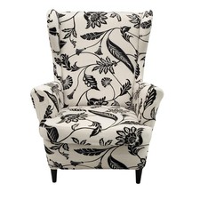 Wing Chair Slipcovers Printed