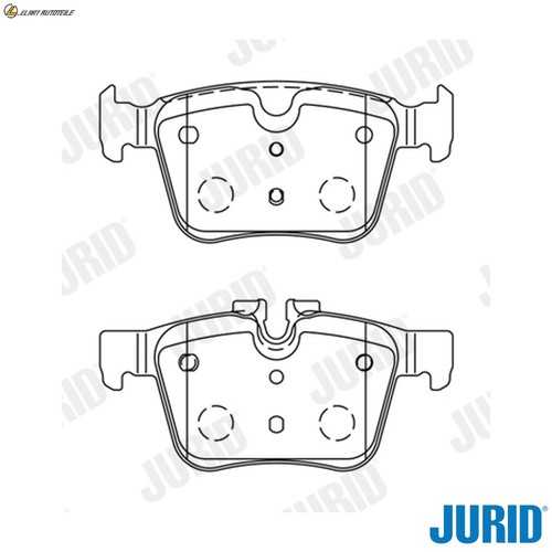 Brake pad set disc - pad,