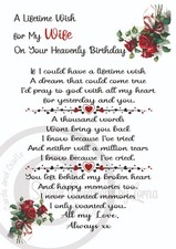 Grave Memorial Card, First