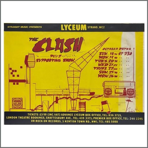 The clash lyceum london - the,