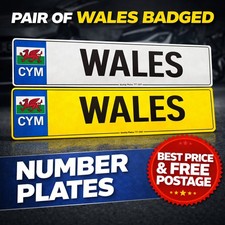 WALES (CYM) Badged Number