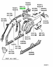 Pillar, Rear Inner RH For