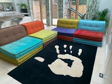 Stunning designer Roche Bobois Mah Jong suite sectional modular sofa