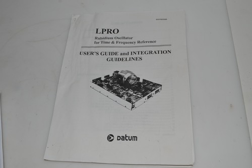 Datum lpro rubidium - datum,