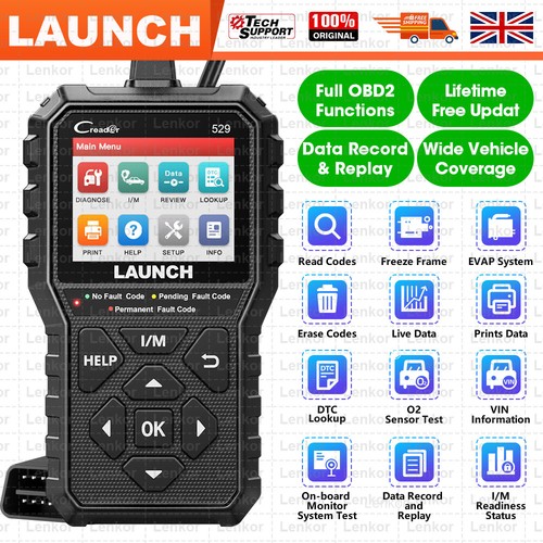 Launch cr529 car - launch, obd2