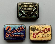 THREE c1940/50s GRAMOPHONE