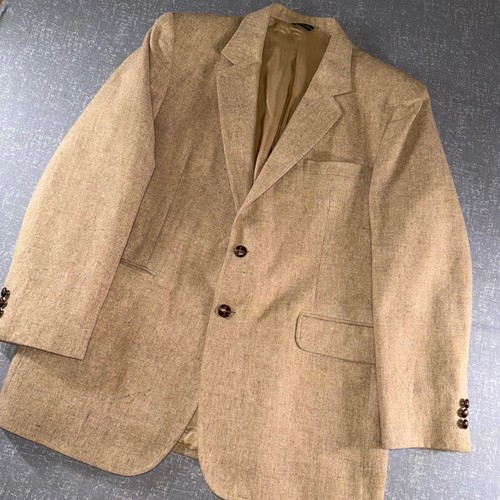 Haggar mens 44r tan 100 - 44r, 100%