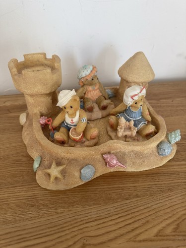 Cherished teddies sandcastle - cherished,
