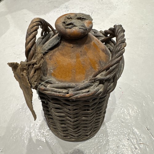 Antique stoneware flagon - antique,