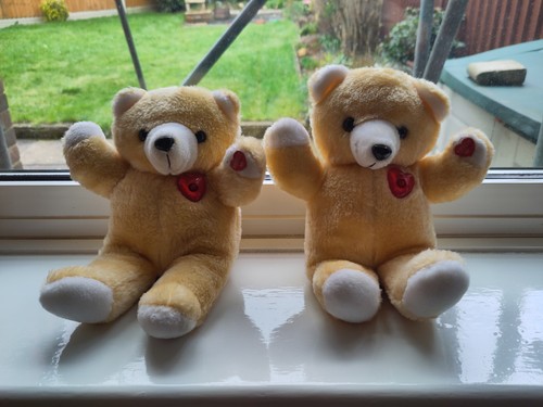 Rare emson yellow teddy bear - teddy,