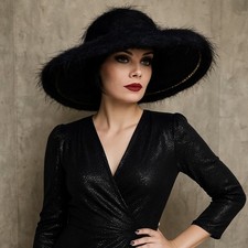 Vintage Femme Noir Statement