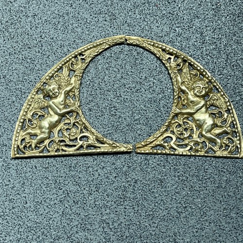 Clock case spandrel parts