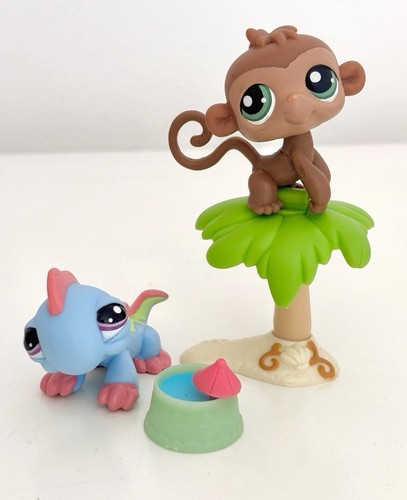 Littlest pet shop blue - shop, iguana