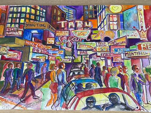 Original 1980s soho - 1980s, "taboo