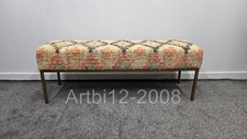 John Lewis Kesu Kilim & Iron Bench RRP£550 (5268)