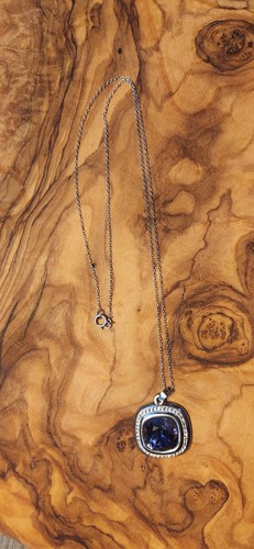S925 sterling silver - silver, blue