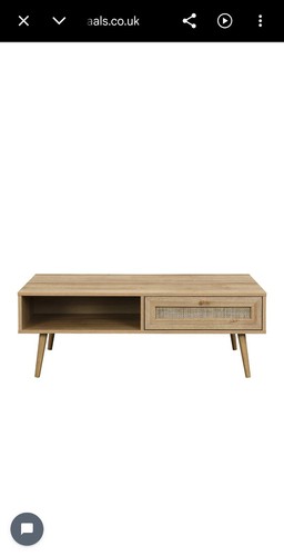 Coffee table with wood - , and
