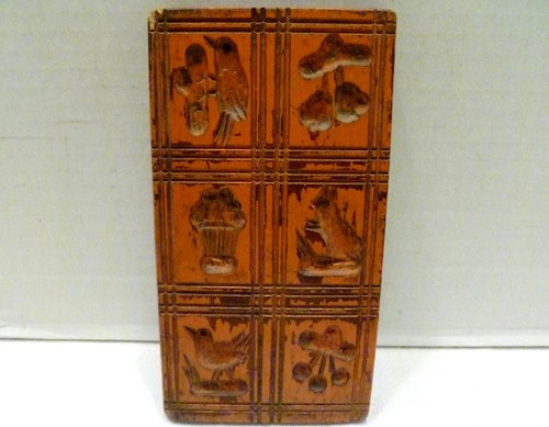 Antique springerle wooden mold - antique,