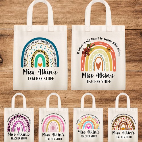 Personalised teacher tote - teacher,