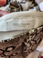 Reed krakoff real snake - reed, skin