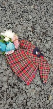 Romany Crystal Bling Tartan Dress Age  3-6 Months 